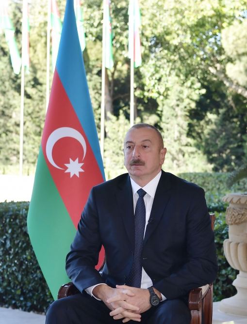 Chronicles of Victory: President Ilham Aliyev interviewed by Turkish Haber Turk TV channel on October 13, 2020 (PHOTO/VIDEO)