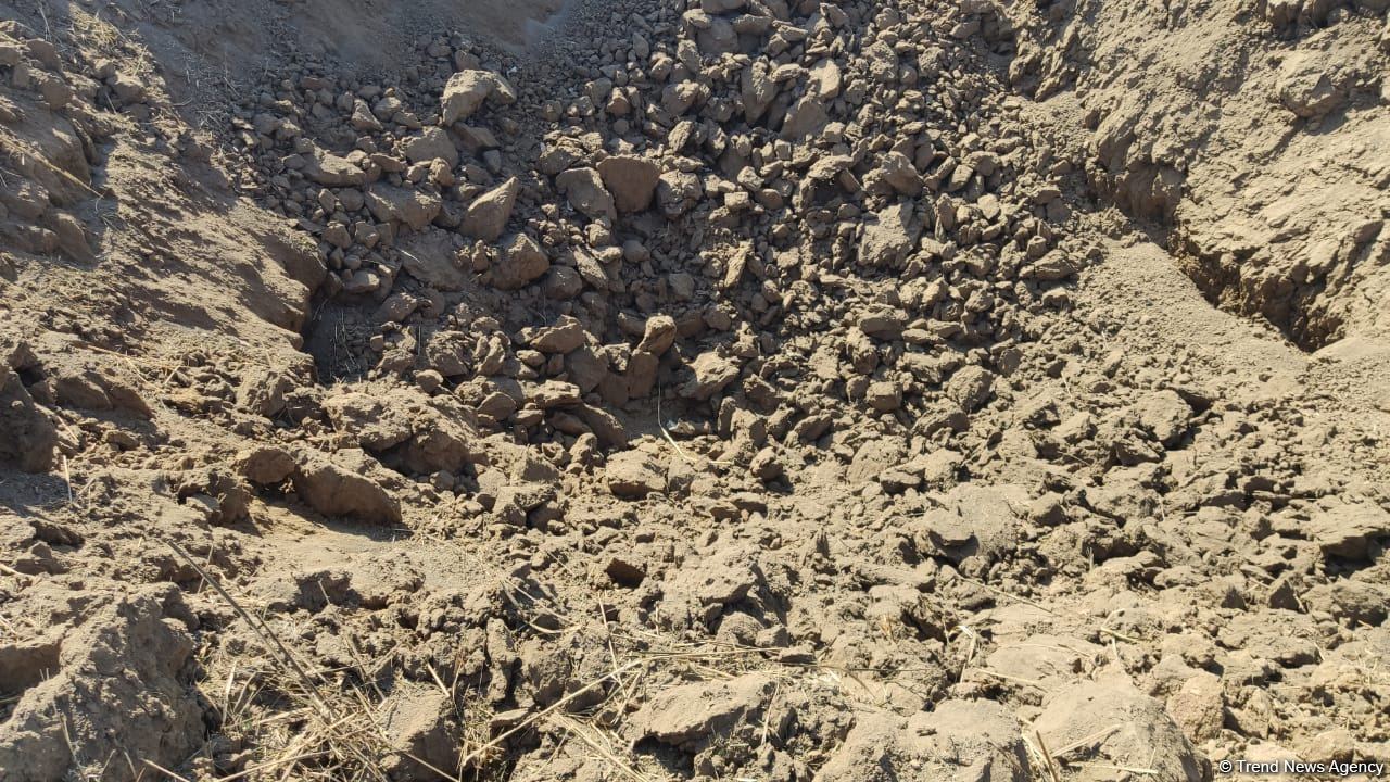 Armenian armed forces once again subject Gazakhlar village of Fizuli district to missile fire (PHOTO)