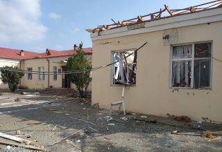 Azerbaijan names number of schools heavily damaged by Armenian shellings
