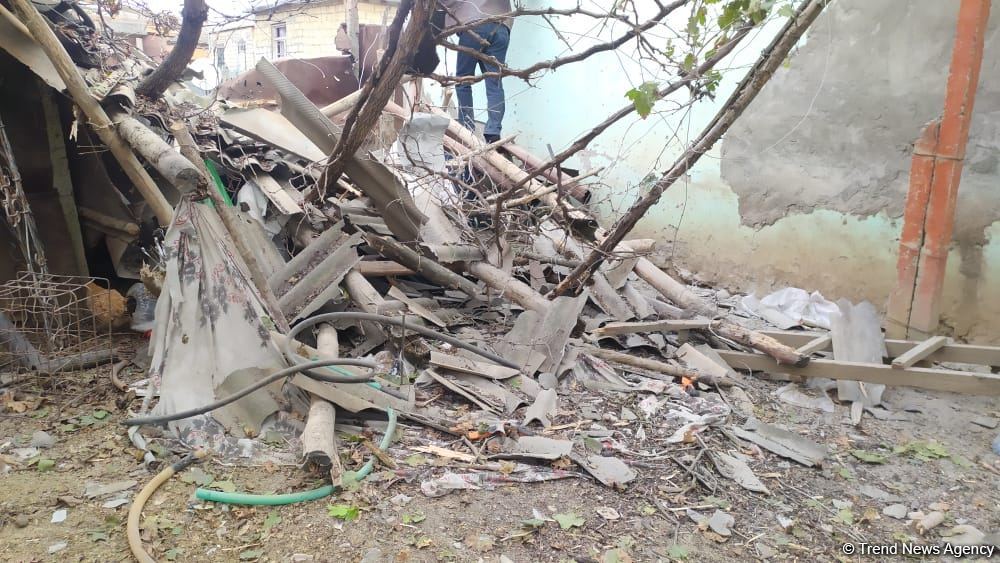 Armenian armed forces again shelling Aghdam district's settlements (PHOTO)