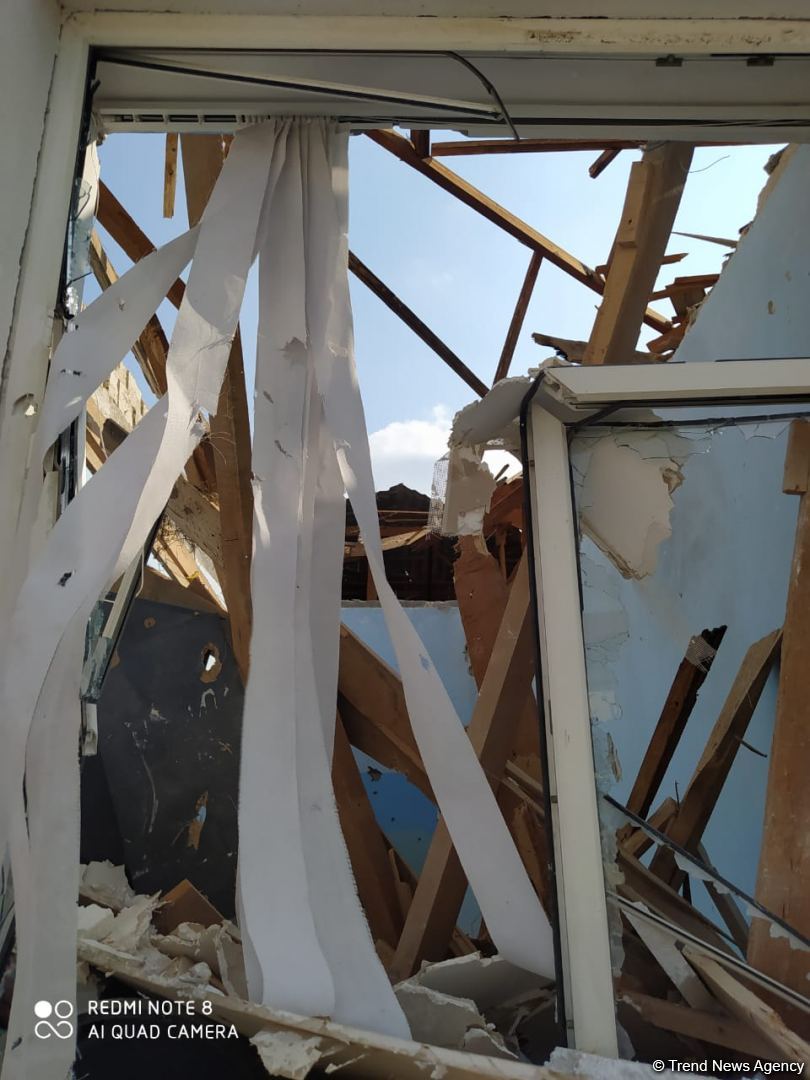 Destroyed school in Azerbaijan’s Tartar (PHOTO / VIDEO)