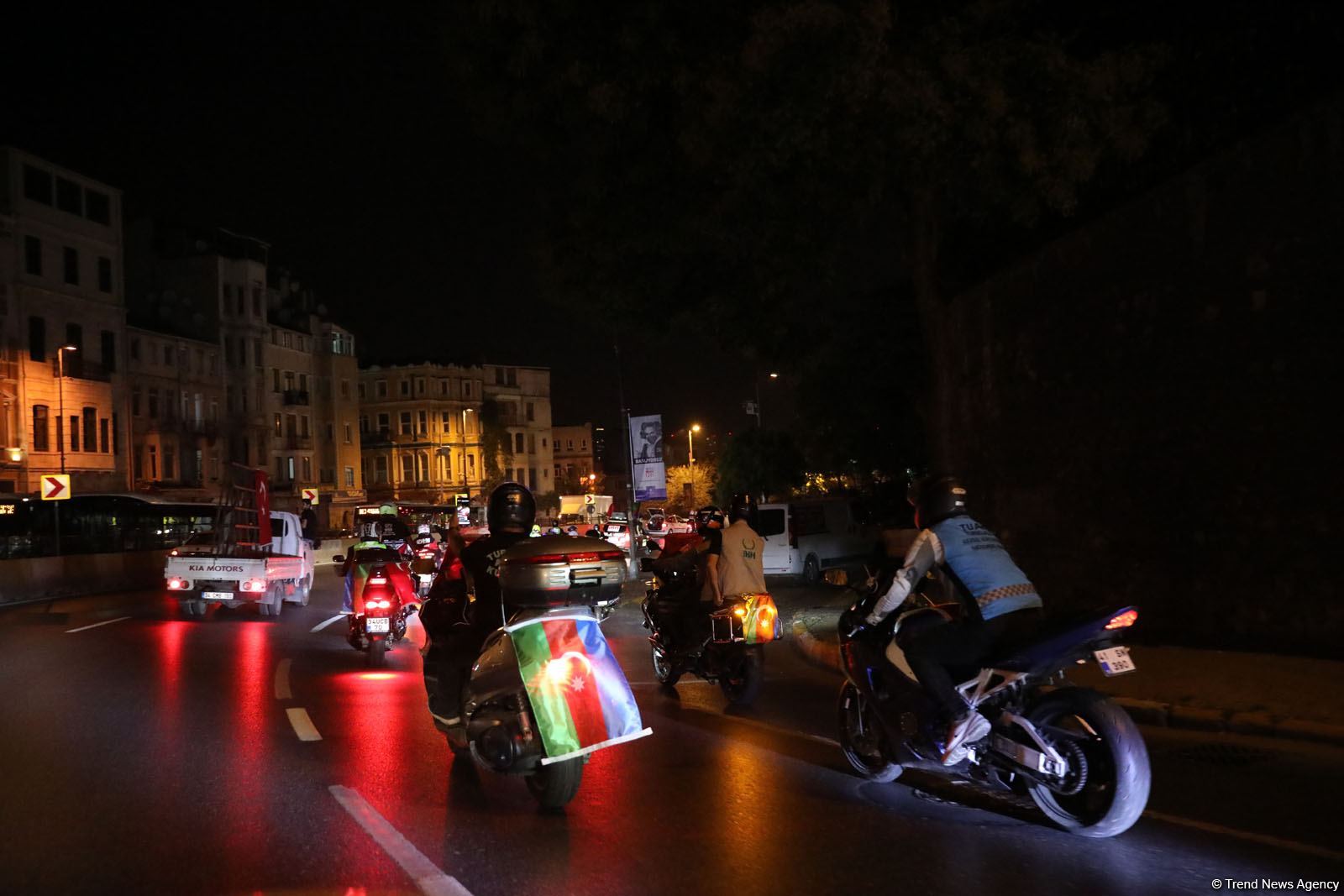 Rally held in Turkey in support of Azerbaijan (PHOTO)