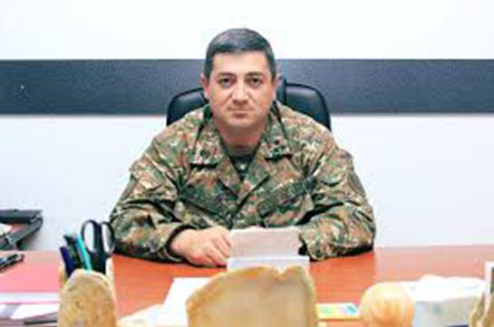 Colonel of Armenian Armed Forces killed on frontlines