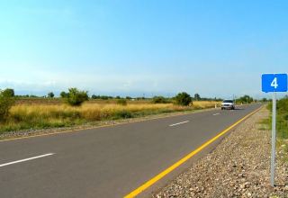Azerbaijan discloses roads built in liberated territories