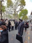 В Париже чтут память мирных жителей Гянджи, ставших жертвами армянской агрессии (ФОТО)
