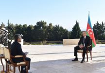President Ilham Aliyev interviewed by Turkish A Haber TV channel (PHOTO/VIDEO) - Gallery Thumbnail