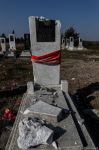 Армянские вояки массово больны некрофобией, поэтому обстреливают азербайджанские кладбища (ФОТО)