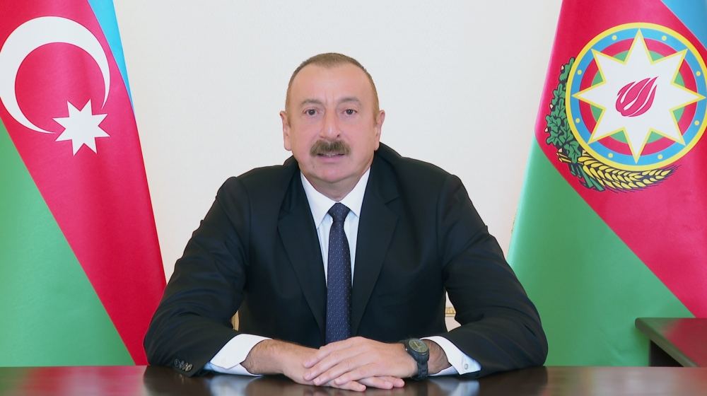 Prezident İlham Əliyev xalqa müraciət edib (YENİLƏNİB) (FOTO) - Gallery Image