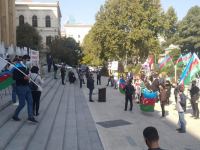 Азербайджанцы Грузии провели акцию протеста (ФОТО)