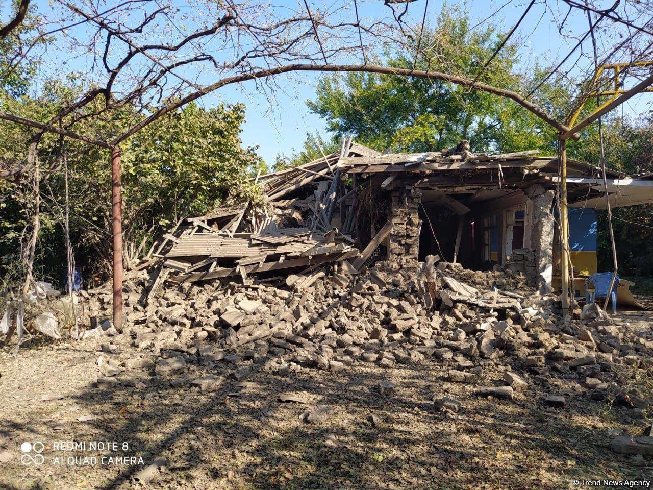 Civilian wounded in Azerbaijan's Tartar district from Armenian shelling (PHOTO/VIDEO)