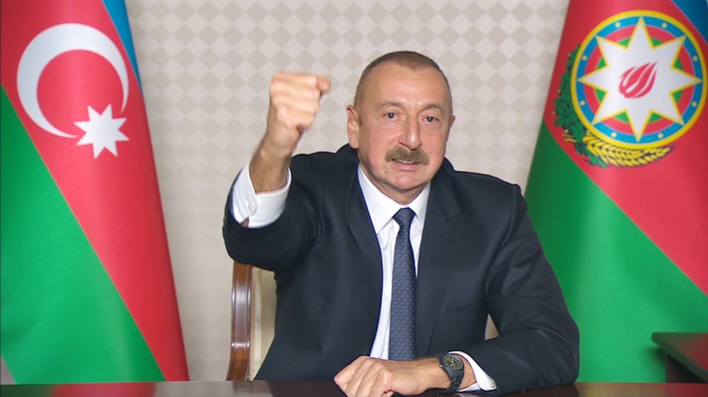 Prezident İlham Əliyev: Azərbaycan xalqını əmin etmək istəyirəm ki, bundan sonra da biz haqq yolumuzdan dönməyəcəyik!