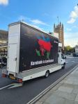 Cars with slogans 'Karabakh is Azerbaijan' on London streets (PHOTO/VIDEO)