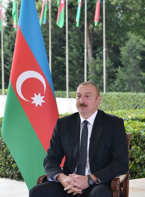 Президент Ильхам Алиев дал интервью японской газете Nikkei (ФОТО/ВИДЕО)