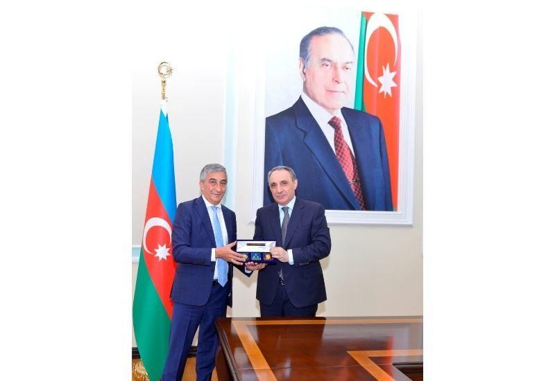 Генеральный прокурор Кямран Алиев встретился c послом Таджикистана