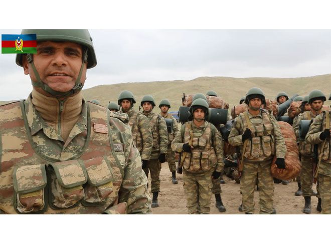 Морально-психологическое состояние личного состава армии Азербайджана на высоком уровне (ВИДЕО)