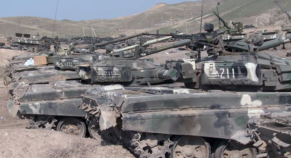 Azerbaijan shows video footage of captured military equipment of Armenian Armed Forces (VIDEO)