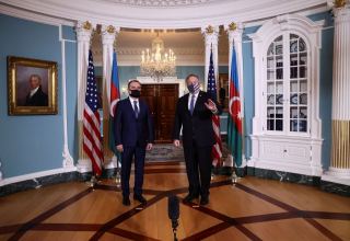 Meeting between Azerbaijani FM and US secretary of state held