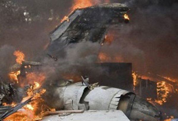 Beechcraft B55 light aircraft crashes in Armenia