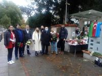 В Польше почтили память жертв ракетного обстрела города Гянджи вооруженными силами Армении (ФОТО)