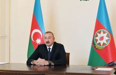 Azerbaijani president gives interview to Le Figaro newspaper (PHOTO/VIDEO)
