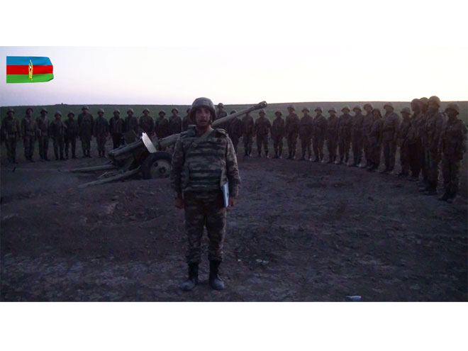 Азербайджанская армия с большим вдохновением освобождает  оккупированные земли (ВИДЕО)
