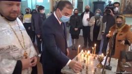 Funeral service for 13-year-old Arthur, who died due to Armenian terror, being held in church in Ganja (PHOTOS)
