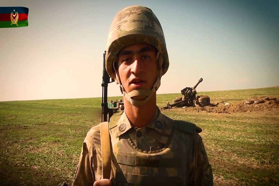 Азербайджанская армия героически борется за освобождение родных земель от армянской оккупации (ВИДЕО)