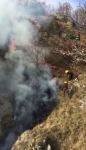 МЧС продолжает работы по тушению пожара в лесу Дашкесана (ФОТО)