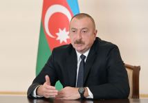 Президент Ильхам Алиев дал интервью итальянскому телеканалу Rai-1 (ФОТО/ВИДЕО)