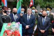Farewell ceremony for Russia-native Azerbaijani martyr being held (PHOTOS)