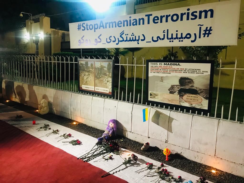 В дипломатическом анклаве, где расположены посольства в Пакистане, создан специальный уголок, отражающий армянский террор (ФОТО/ВИДЕО)