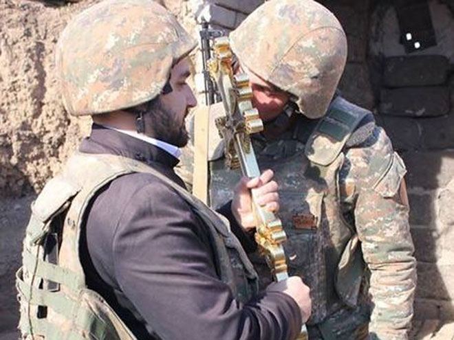 Armed 'religion servants': Armenian Сhurch calling for war (PHOTO)