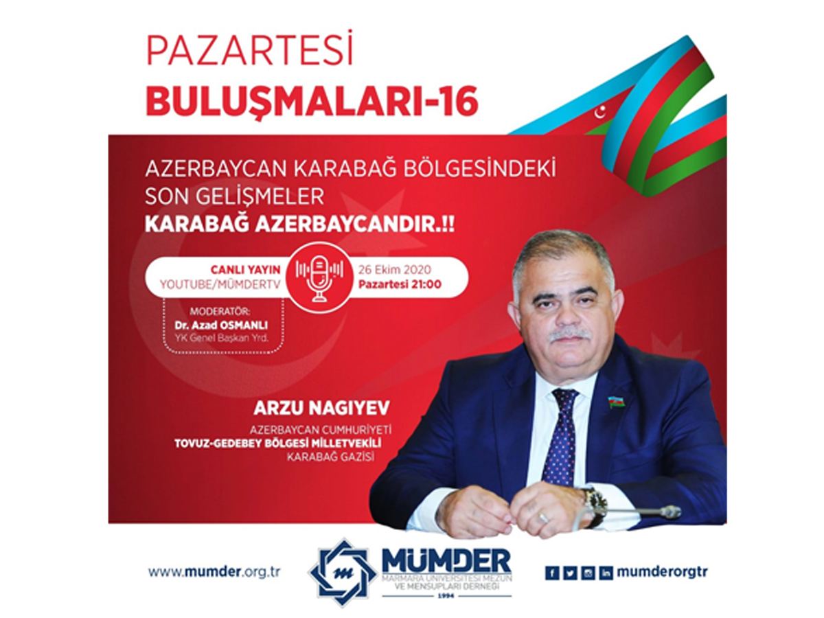 Azerbaijani MP informs Turkish public about situation in Nagorno-Karabakh region (VIDEO)
