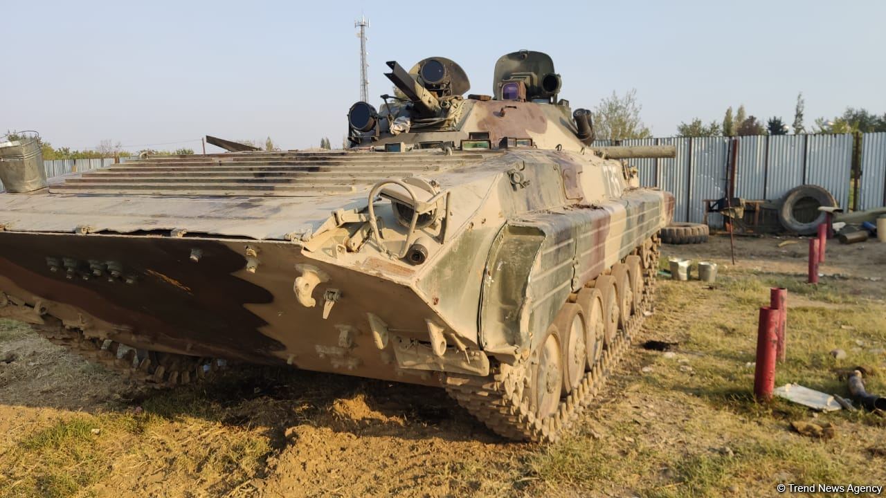 Azerbaijan to use Armenian tanks against Armenia (PHOTO)