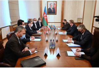 Глава МИД Азербайджана встретился со спецпосланником президента Ирана (ФОТО)