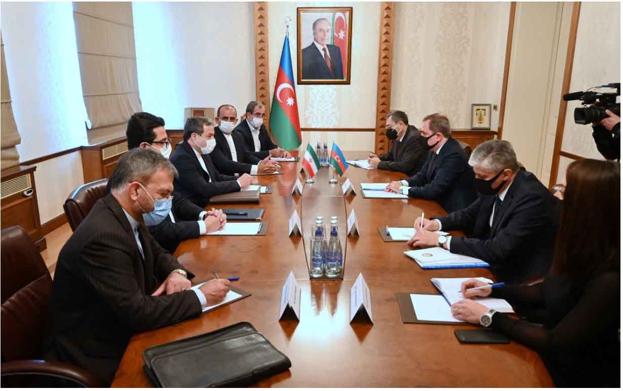 Глава МИД Азербайджана встретился со спецпосланником президента Ирана (ФОТО)