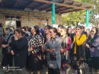 Farewell ceremony held for 7-year-old girl killed due to Armenian missile attack (PHOTO)