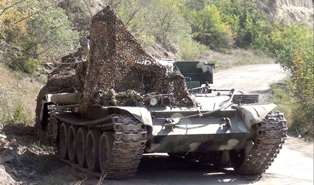 Azerbaijani MoD spreads footage of military equipment recently left by Armenia (VIDEO)