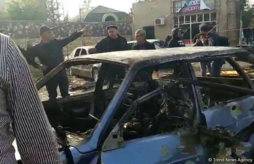 Bərdə şəhərində raket zərbələri yaşayış evlərinə endirilib - "VİCE news"-un müxbiri (VİDEO)