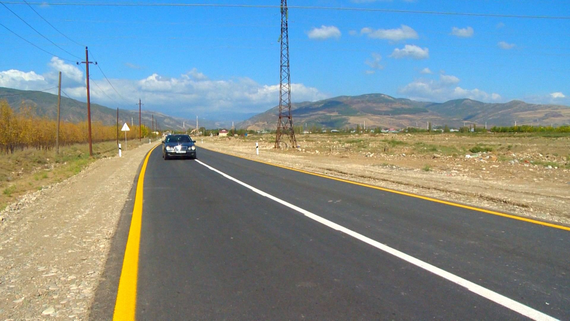 Реконструированы дороги, соединяющие ряд населенных пунктов в Агсу (ФОТО)