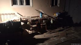 Footage of destroyed house due to Armenia's missile strike on Goranboy (PHOTO)