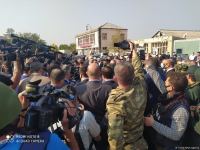 Assistant to Azerbaijani President arrives in Barda, Tartar together with diplomatic corps (PHOTO)