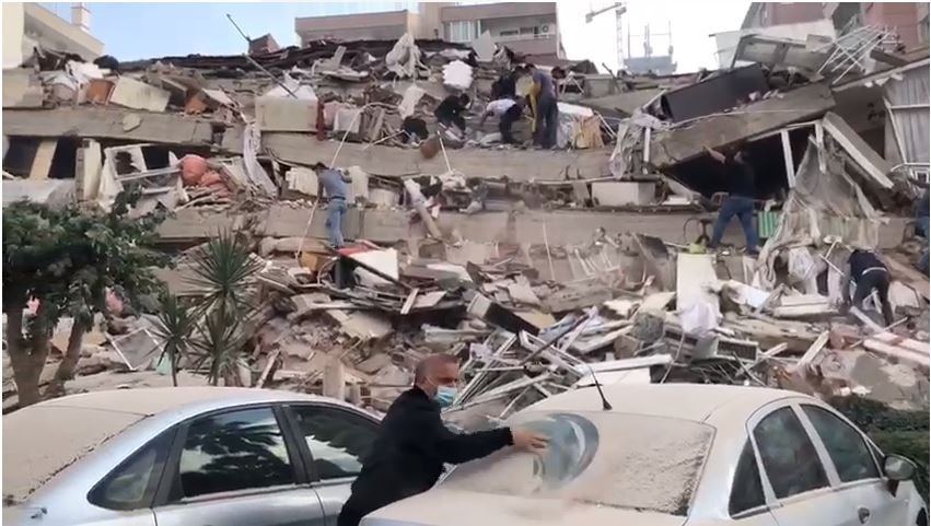 В Измире вновь произошло землетрясение