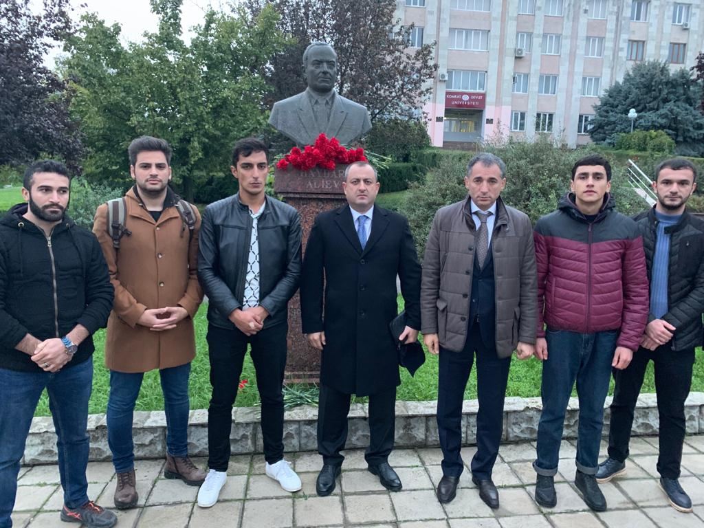 Azərbaycan parlamentinin deputatları Qaqauziyada bir sıra görüşlər keçiriblər (FOTO) - Gallery Image
