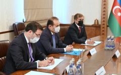 Глава МИД Азербайджана провел встречу с генсеком Тюркского совета (ФОТО)