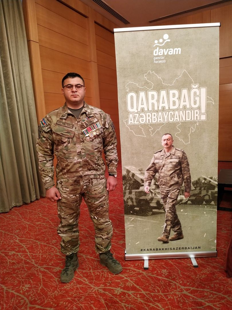 Ветеран Карабахской войны из спецназа Натиг Мехтиев: Наша молодежь показывает чудеса геройства на поле битвы (ФОТО)