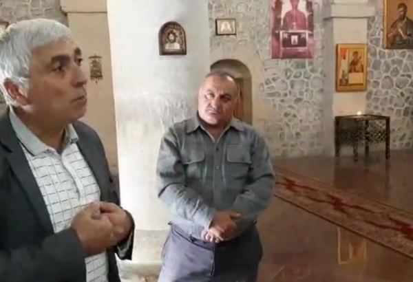 Udins praying for liberation of occupied Caucasian Albanian churches in Azerbaijan (VIDEO)