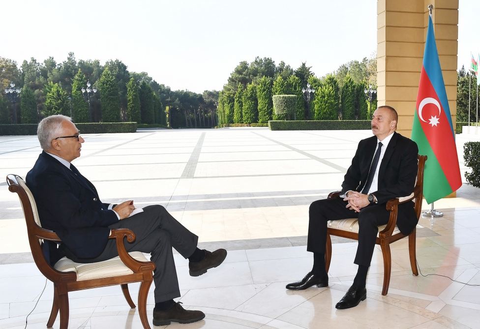 Президент Ильхам Алиев дал интервью итальянской газете “La Repubblica” (ВИДЕО)