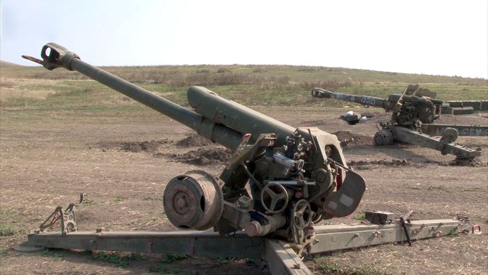 Брошенная армянской армией на поле боя военная техника захвачена ВС Азербайджана (ВИДЕО)