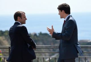French, Canadian leaders discuss Nagorno-Karabakh conflict